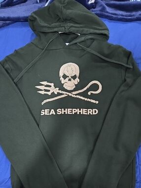 Sea Shepherd Oat Jolly Roger Hoodie
